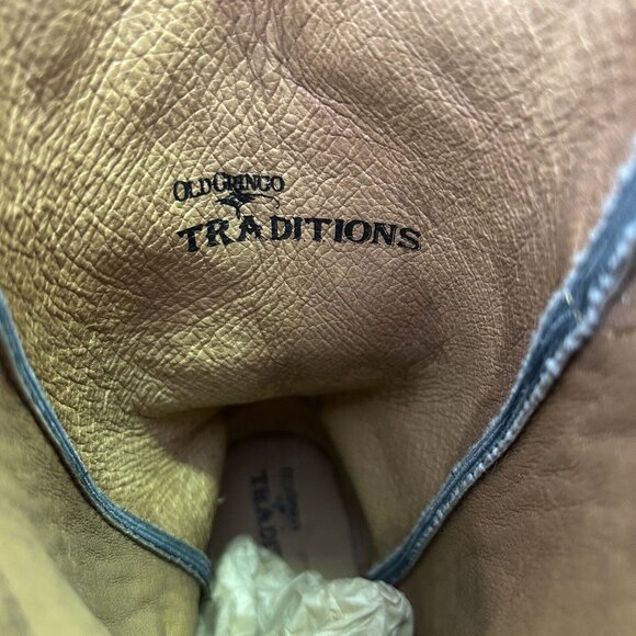 Old Gringo Vidor Stitch MTM2655-2 Western Cowboy Boots Mens 9 D - Picture 9 of 12